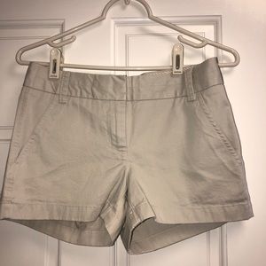 Jcrew Chino Shorts in Khaki